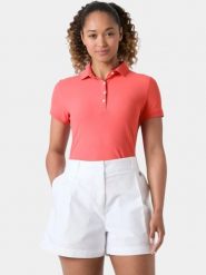 Koszulka Polo Damska Helly Hansen W Crewline. Czerwone koszulki polo Helly Hansen, l, bez wzorów, z materiału, bez kołnierzyka, bez ramiączek. Za 299.00 zł.