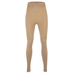 Legginsy Modelujące - Power Up! Bezszwowe. Brązowe legginsy BESHAPED, s, bez wzorów, z nylonu. W wyprzedaży za 152.15 zł.