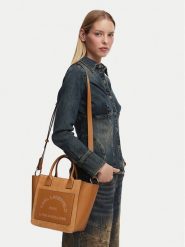 KARL LAGERFELD Torebka B3W30094 Brązowy. Brązowe torebki klasyczne KARL LAGERFELD, bez wzorów, ze skóry, bez dodatków. Za 1,099.00 zł.