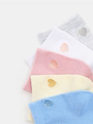 Skarpetki bawełniane 5 pack - wielobarwny. Skarpety Sinsay, bez wzorów, z bawełny. Za 25.99 zł.