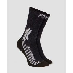 Skarpety damskie trekkingowe X-Socks Trek X Merino 4.0. Białe skarpety X BIONIC, bez wzorów, z wełny. Za 158.00 zł.