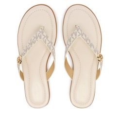 Japonki MICHAEL Michael Kors. Klapki MICHAEL Michael Kors, bez wzorów, bez obcasa. Za 479.99 zł.