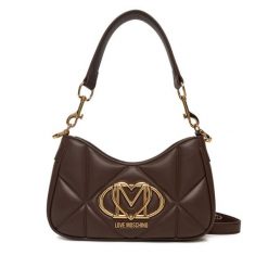 Torebka LOVE MOSCHINO. Brązowe torebki klasyczne Love Moschino, bez wzorów, bez dodatków. Za 1,019.00 zł.