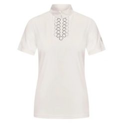 Damska koszulka polo na zawody Imperial Riding Shine. Brązowe koszulki polo IMPERIAL RIDING, xl, bez wzorów, bez kołnierzyka, bez ramiączek. Za 273.00 zł.