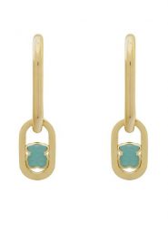 TOUS Kolczyki Camille 1004559300 Złoty. Żółte kolczyki Tous, metalowe. Za 789.99 zł.