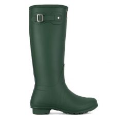 Kalosze Hunter. Zielone kalosze Hunter, bez wzorów. Za 419.99 zł.