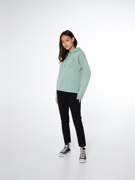 Bluza damska Protest Prtkaikoura. Niebieskie bluzy Protest, xs, bez wzorów, z bawełny, z kapturem. Za 169.99 zł.