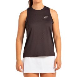 T-shirt Tank Top Bullpadel Style Woman. Czarne t-shirty bullpadel, s, bez wzorów, z materiału, bez kołnierzyka, bez ramiączek. W wyprzedaży za 173.50 zł.