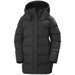 Parka damska Helly Hansen aden winter. Czarne parki Helly Hansen, na zimę, eleganckie, bez kaptura. W wyprzedaży za 1,120.65 zł.