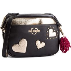 Torebka LOVE MOSCHINO - JC4060PP17LF0000 Nero. Czarne listonoszki Love Moschino, bez wzorów, ze skóry ekologicznej, eleganckie, bez dodatków. W wyprzedaży za 429.00 zł.