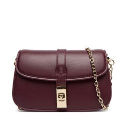 Torebka Tommy Hilfiger. Czerwone torebki klasyczne TOMMY HILFIGER, bez wzorów, bez dodatków. Za 529.99 zł.