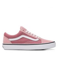 Vans Skórzane sneakersy "Old Skool" w kolorze jasnoróżowym rozmiar: 47. Różowe trampki Vans, bez wzorów, bez zapięcia. Za 179.22 zł.