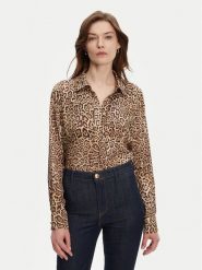 Marciano Guess Koszula 5GGH32 7298A Beżowy Regular Fit. Brązowe koszule Marciano Guess, z aplikacjami, z wiskozy, bez kołnierzyka, bez ramiączek. Za 779.99 zł.