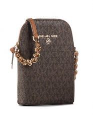 Torebka MICHAEL Michael Kors. Brązowe kopertówki MICHAEL Michael Kors, bez wzorów, bez dodatków. Za 1,019.00 zł.