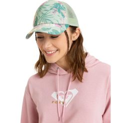 Czapka Trucker dla Kobiety INTO THE SUN Zielony. Zielone czapki Roxy, bez wzorów, z materiału. W wyprzedaży za 90.99 zł.