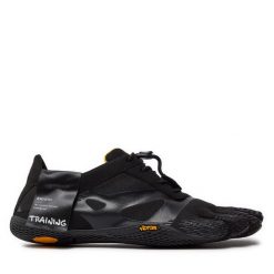 Buty na siłownię Vibram Fivefingers. Czarne obuwie sportowe Vibram Fivefingers, bez zapięcia, na fitness i siłownię, vibram fivefingers. Za 279.99 zł.