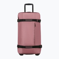Walizka podróżna American Tourister Urban Track. Czerwone walizki American Tourister, bez wzorów. Za 549.99 zł.