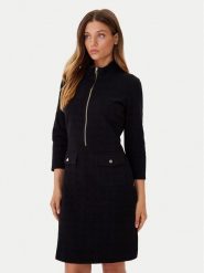 JOOP! Sukienka codzienna 58 254JE58Tariana 30048365 Czarny Regular Fit. Czarne sukienki Joop!, na co dzień, bez wzorów, z bawełny, bez kołnierzyka, bez ramiączek, proste. Za 919.99 zł.