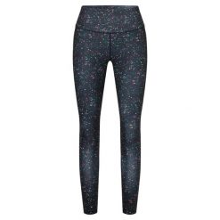 Damskie wpływowe legginsy. Czarne legginsy Dare 2b, bez wzorów, z materiału, z podwyższonym stanem. Za 189.50 zł.