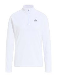 Odlo Bluza polarowa "Besso" w kolorze białym rozmiar: L. Białe bluzy Odlo, l, bez wzorów, z materiału, bez kaptura. Za 153.71 zł.