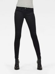 G-Star Dżinsy - Super Skinny fit - w kolorze czarnym rozmiar: W26/L32. Czarne jeansy G-Star, l, z aplikacjami. Za 200.45 zł.