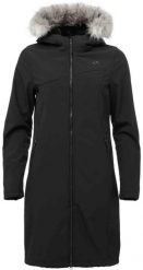 Damski płaszcz softshell Loap Lustra Black. Czarne płaszcze Scarpa, m, bez wzorów, z materiału, bez kaptura. Za 433.99 zł.