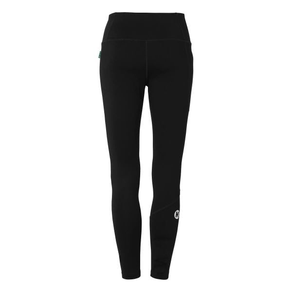Legginsy Kempa. Czarne legginsy Kempa, l, bez wzorów, z materiału. Za 198.90 zł.