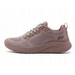 Buty Damskie Skechers Bobs Squad 117209-Clay Sportowe Lekkie Brązowe 36,5. Brązowe obuwie sportowe Skechers, bez zapięcia, trekkingowe, Skechers Sport. Za 279.00 zł.