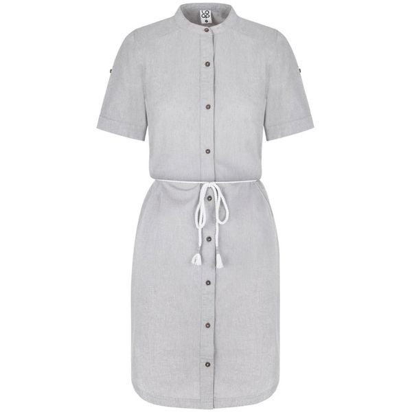 Sukienka damska LOAP Nury bawełna S. Fioletowe sukienki ZENZIMAT, m, bez wzorów, z bawełny, sportowe, bez kołnierzyka, bez ramiączek, sportowe. Za 165.99 zł.