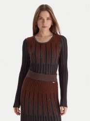 Fracomina Sweter FS25WT7007K558Q7 Niebieski Slim Fit. Niebieskie swetry Fracomina, xl, bez wzorów, z syntetyku, bez ramiączek. Za 499.99 zł.
