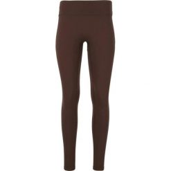 Damskie legginsy Athlecia Luxe. Brązowe legginsy Athlecia, bez wzorów, z materiału. Za 220.50 zł.
