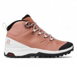 Buty damskie Salomon Outsnap Cswp W trekkingowe. Brązowe trekkingi Salomon, trekkingowe. Za 438.00 zł.
