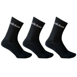 SKARPETY SPORTOWE Adidas DŁUGIE TENIS 3 PARY. Skarpety Adidas, bez wzorów, z bawełny. W wyprzedaży za 39.99 zł.