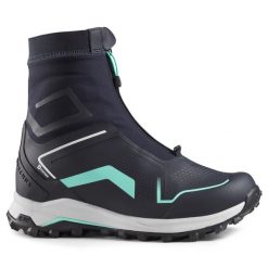 Buty turystyczne damskie Quechua SH900 Pro mountain Mid wodoodporne. Niebieskie trekkingi QUECHUA, trekkingowe. W wyprzedaży za 399.99 zł.