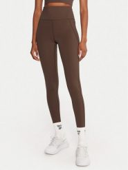 Reebok Legginsy Reebok X Ewa Chodakowska RK25313CCW Brązowy Slim Fit. Brązowe legginsy Reebok, xs, bez wzorów, z syntetyku. Za 229.99 zł.