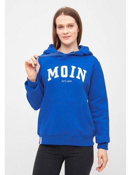Derbe Bluza w kolorze niebieskim rozmiar: S. Niebieskie bluzy Derbe, s, bez wzorów, z bawełny, z kapturem. Za 159.95 zł.