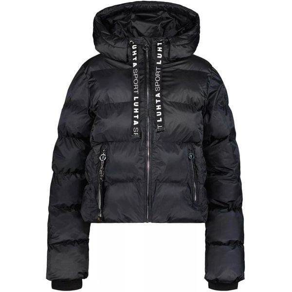 Kurtka zimowa Luhta Jalonoja. Czarne kurtki narciarskie Luhta, m, bez wzorów, z materiału, bez kaptura, narciarskie. Za 999.00 zł.