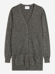 Perfect Cashmere Kaszmirowy kardigan "Pearl" w kolorze szarym rozmiar: M. Szare kardigany Perfect Cashmere, m, bez wzorów, z kaszmiru. Za 413.99 zł.