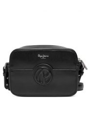 Pepe Jeans Torebka Beverly Limited PL031662 Czarny. Czarne listonoszki Pepe Jeans, bez wzorów, z jeansu, bez dodatków. Za 389.99 zł.
