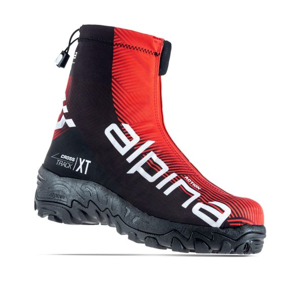 Buty turystyczne dla dorosłych Alpina XT Action. Czerwone trekkingi Alpina, z gumy, do biegania. Za 620.00 zł.