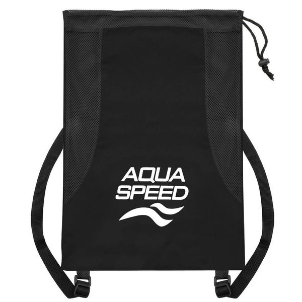 Worek na sprzęt plecak Aqua Speed Mesh Backpack. Białe plecaki Aqua-Speed, bez wzorów, z meshu. Za 39.99 zł.