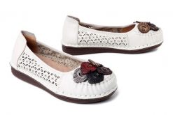 Artiker Relaks 58C0554, półbuty damskie. Brązowe baleriny Artiker Relaks, bez wzorów, ze skóry, bez obcasa. Za 284.90 zł.