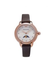 Emporio Armani Zegarek Mia AR11568 Brązowy. Brązowe, analogowe zegarki Emporio Armani. Za 1,079.00 zł.