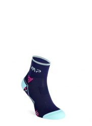 Skarpety biegowe damskie CMP Trail Sock SkinLife. Niebieskie skarpety CMP, bez wzorów, z elastanu. Za 43.99 zł.
