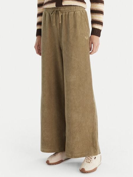 Roxy Spodnie materiałowe Lekeito Pant Knit ERJNP03691 Zielony Regular Fit. Zielone spodnie materiałowe Roxy, s, bez wzorów, z materiału. Za 169.99 zł.