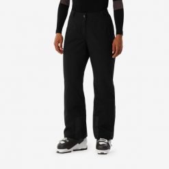 Second Life - Spodnie narciarskie i snowboardowe damskie... - Stan Doskonały. Czarne spodnie narciarskie WED'ZE, m, bez wzorów, z materiału, narciarskie. Za 152.99 zł.