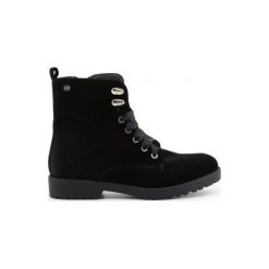 XTI Buty wysokie za kostke 47202. Botki Xti, z materiału, za kostkę, bez obcasa, bez zapięcia. Za 166.00 zł.