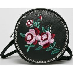 Missguided - Plecak. Czarne plecaki Missguided, z aplikacjami, z materiału. W wyprzedaży za 59.90 zł.