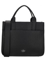 Charm Torebka w kolorze czarnym - 30 x 24 x 9 cm rozmiar: onesize. Czarne torby na ramię Charm, bez wzorów, z materiału, przez ramię, bez dodatków. Za 100.99 zł.