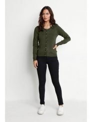 CULTURE Kardigan w kolorze khaki rozmiar: XS. Brązowe kardigany Culture, xs, bez wzorów. Za 78.99 zł.